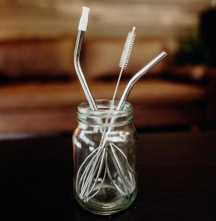 Straight Metal Straws - Whisk