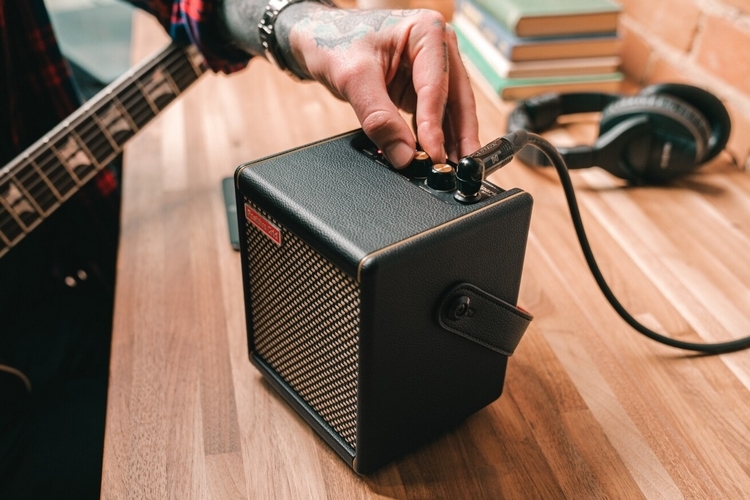 Positive Grid Spark Mini Shrinks The Popular Practice Amp Down To A Portable  Size