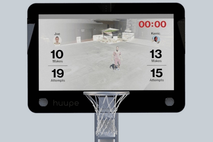 Basketball gets playful upgrade thanks to smart backboard