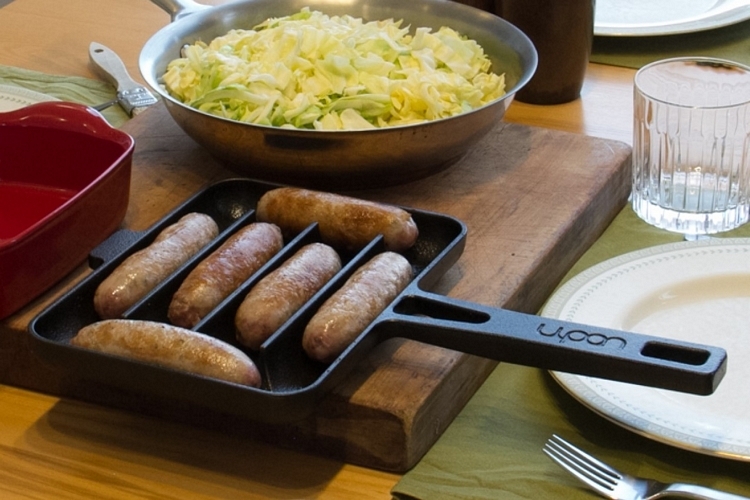 UPAN® - Cast Iron Sausage Pan – U DESIGN LIMITED