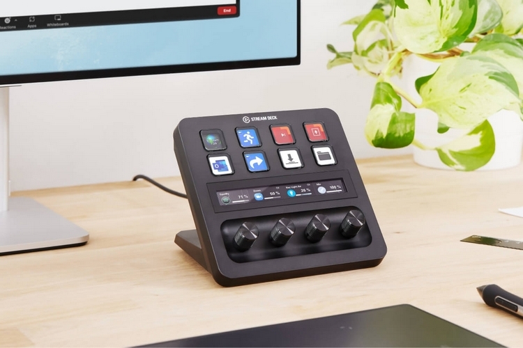 Elgato Stream Deck Plus Adds Dials and A Touch Bar To The