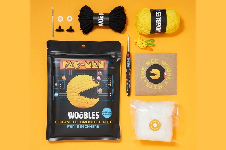 Woobles Pac-Man Crochet Kit