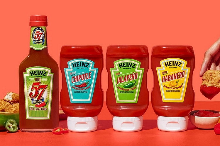 Dispensador de salsa Kraft Heinz con más de 200 sabores.