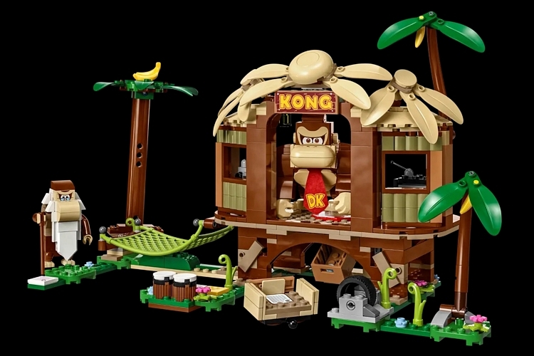 LEGO Donkey Kong’s Tree House Expansion Set