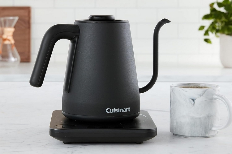 Cuisinart 1.7l Cordless Glass Electric Kettle Stainless Steel - Gk