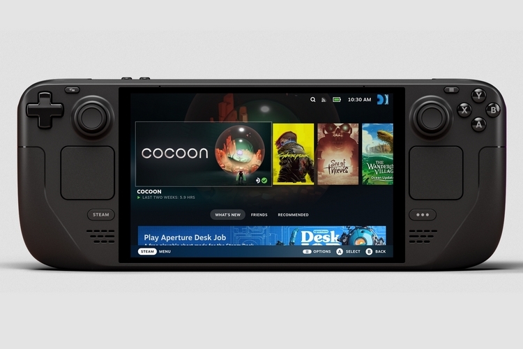 Valve's Steam Deck OLED: Bigger Display, New SoC, Faster Memory, More  Storage, Same Performance