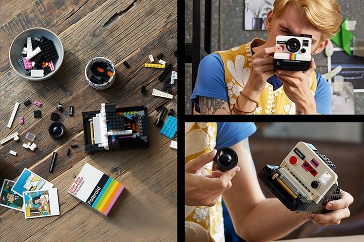 Plexiglas® display case for LEGO® Polaroid OneStep SX-70 Camera