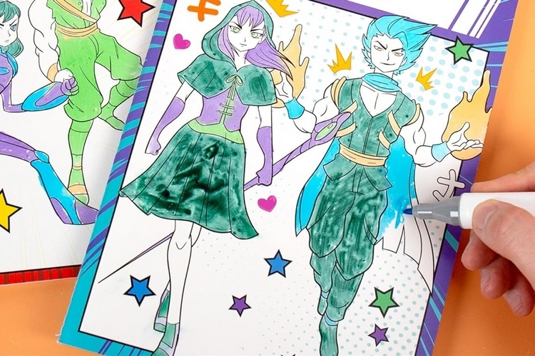 Comikkuru, the Manga Drawing Kit So Easy Even Kids Can Use It!, Press  Release News